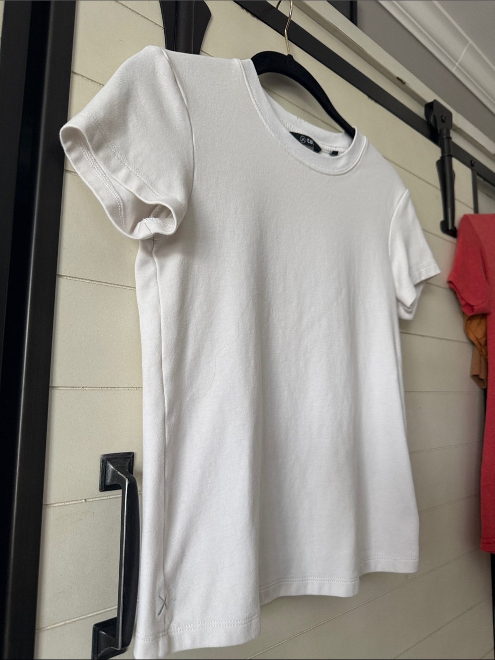 Cuts Classic White Crewneck Tee - Picture 4 of 4